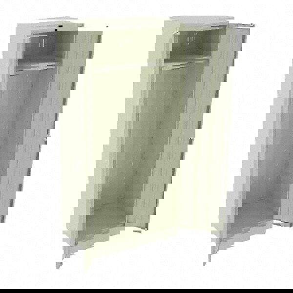 2 Shelf Wardrobe Storage Cabinet